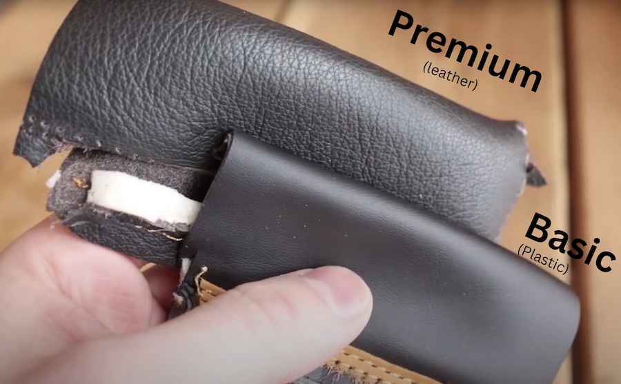 Premium Timbs VS Basic Timberland Boots collars