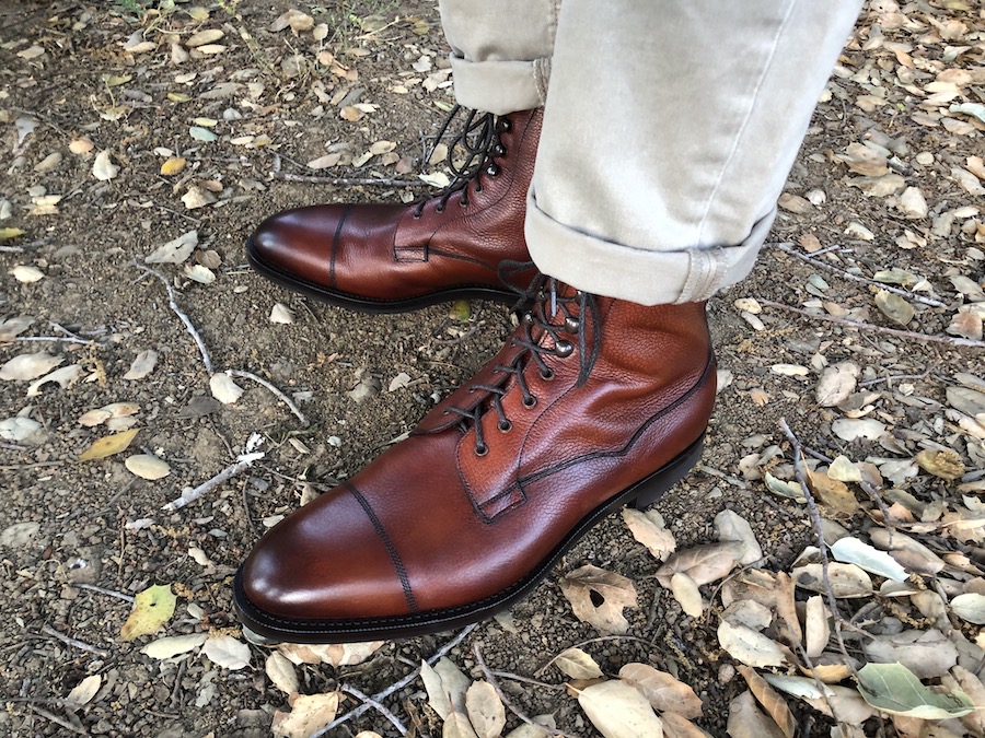 edward green galway boot dressy