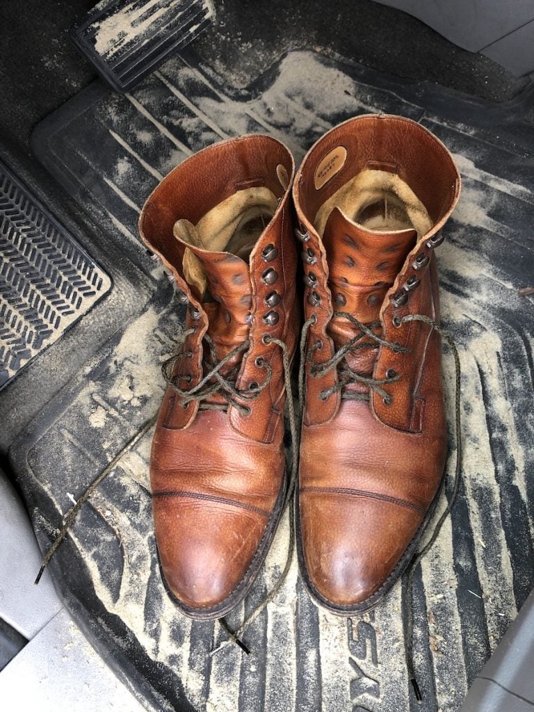 edward green galway boot patina
