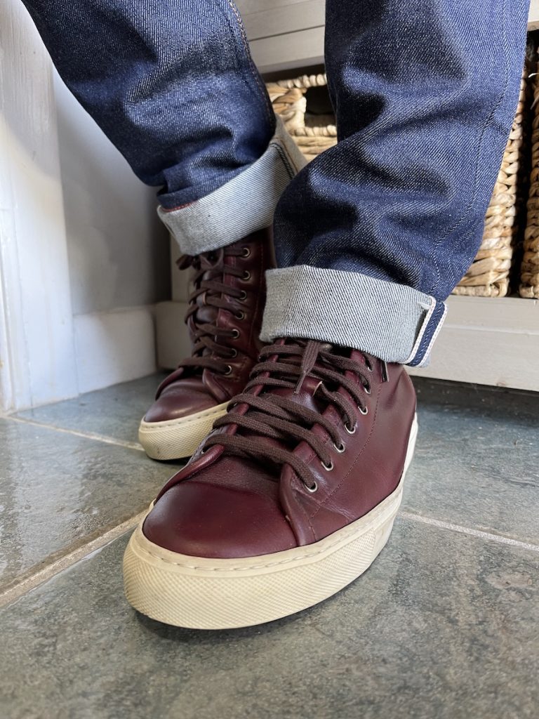 gustin high top sneaker