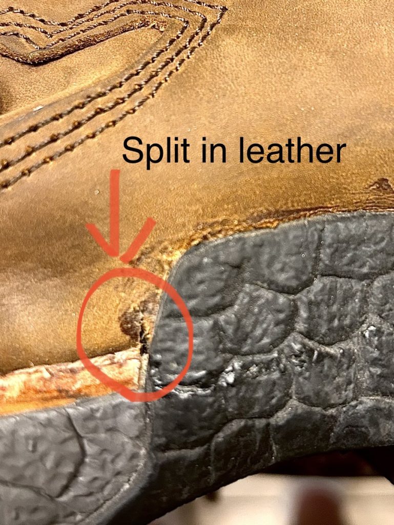 hawx work boot construction