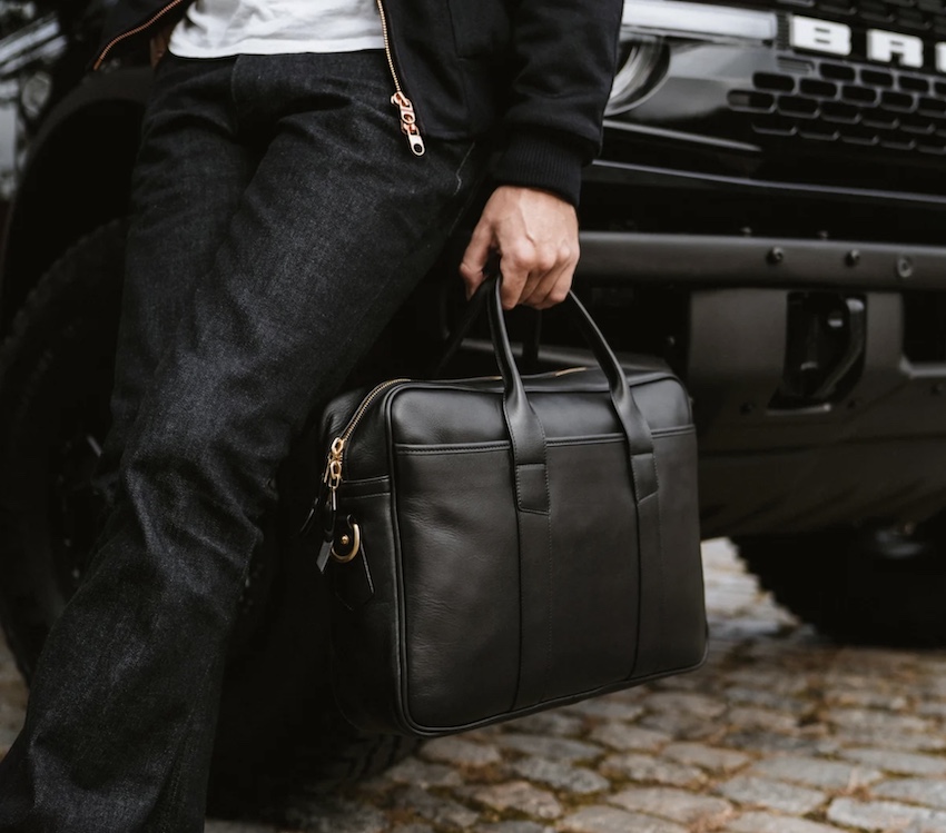 frank clegg leather briefcase