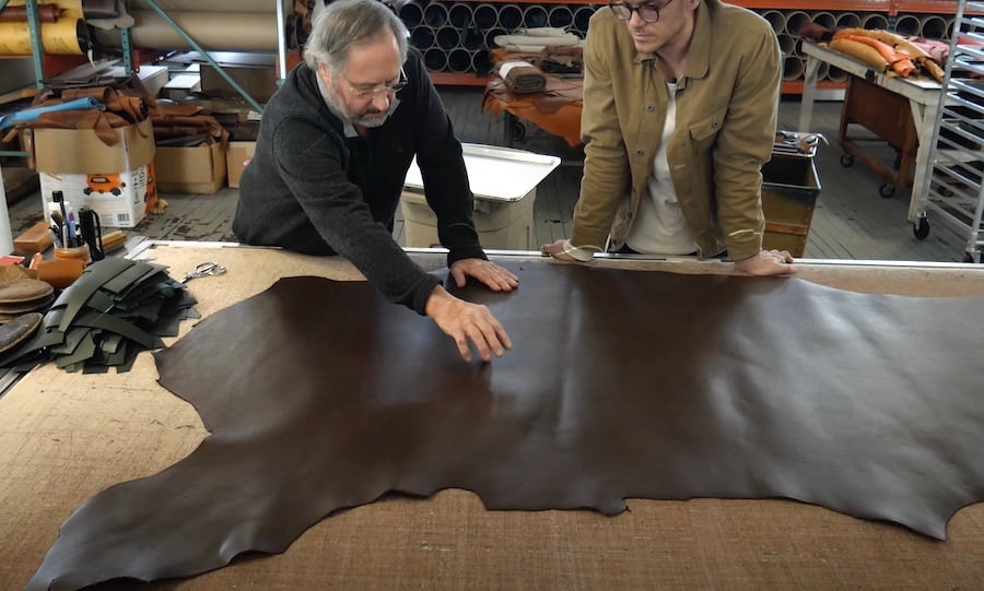 frank clegg leather selection