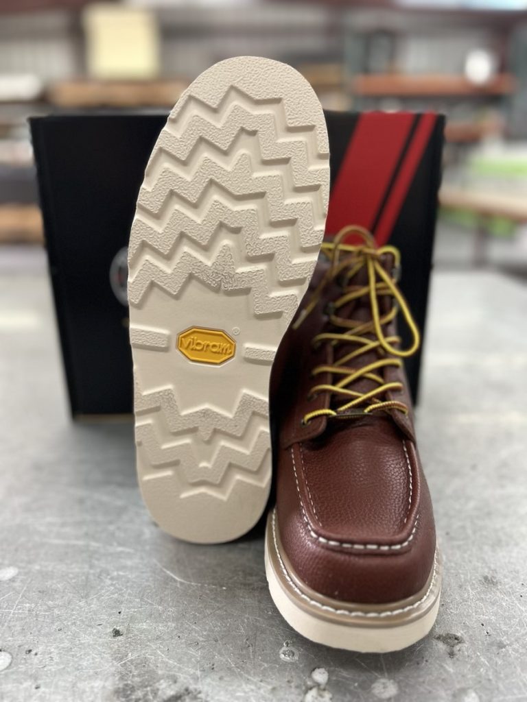 rockrooster norwood moc toe work boot sole
