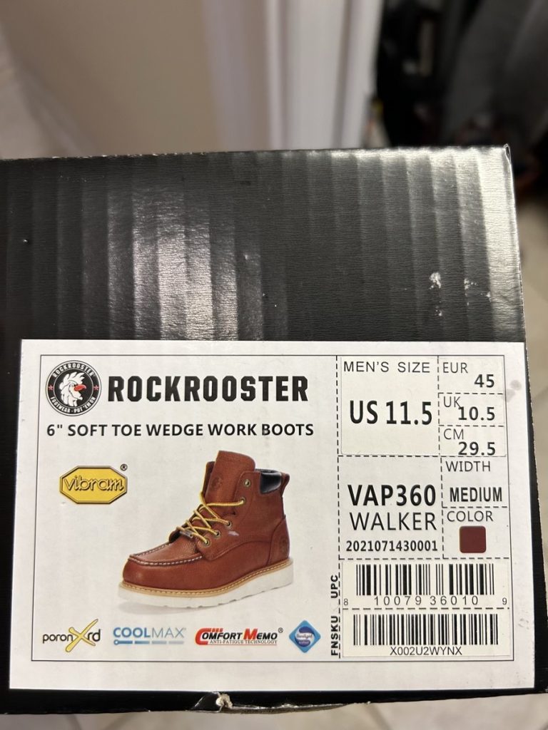 rockrooster norwood moc toe work boot vap360
