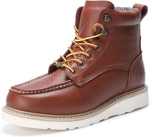 RockRooster's Moc Toe Work Boots