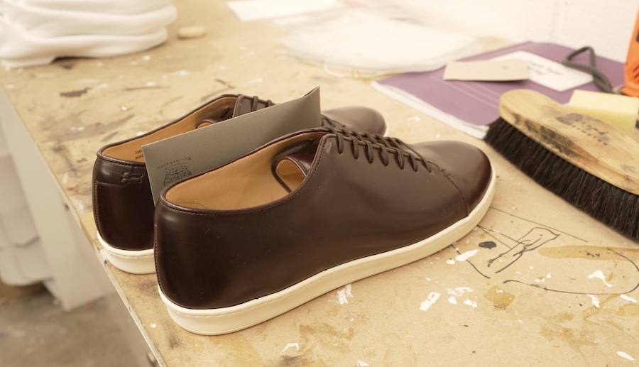 crown northampton cordovan sneakers