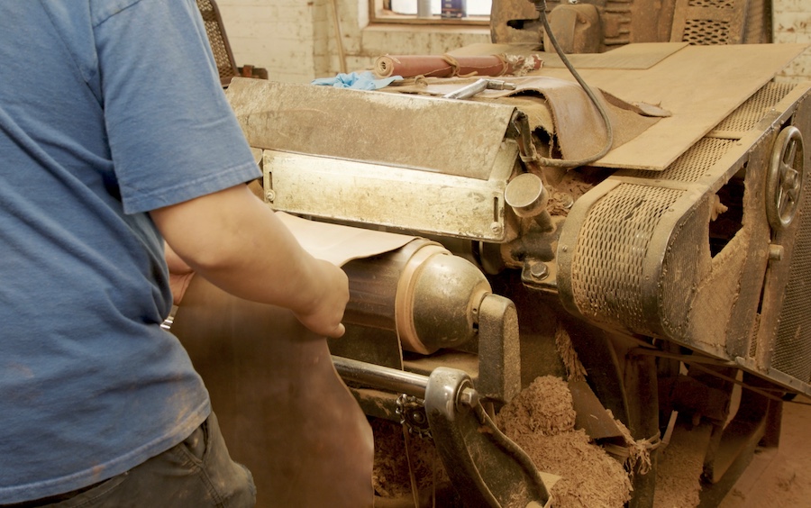 shaving shell cordovan shaving leather