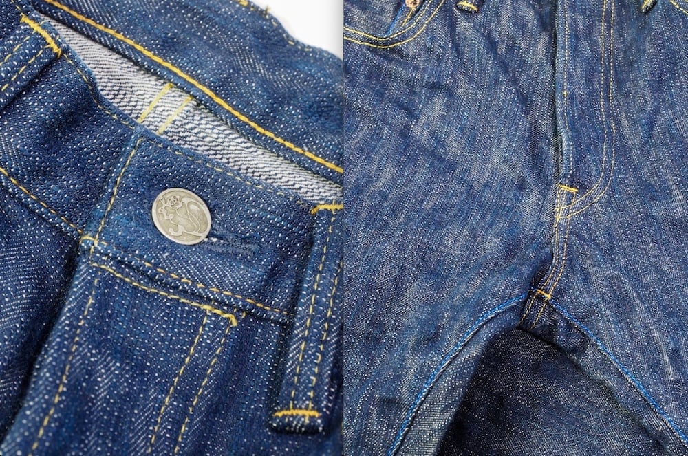 tanuki aizome denim
