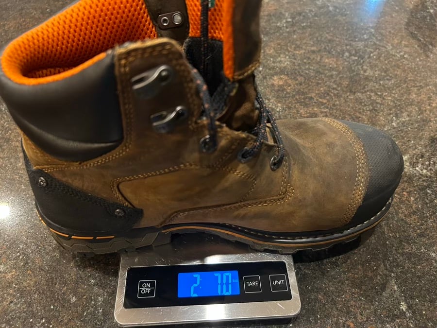 timberland pro boondock weight