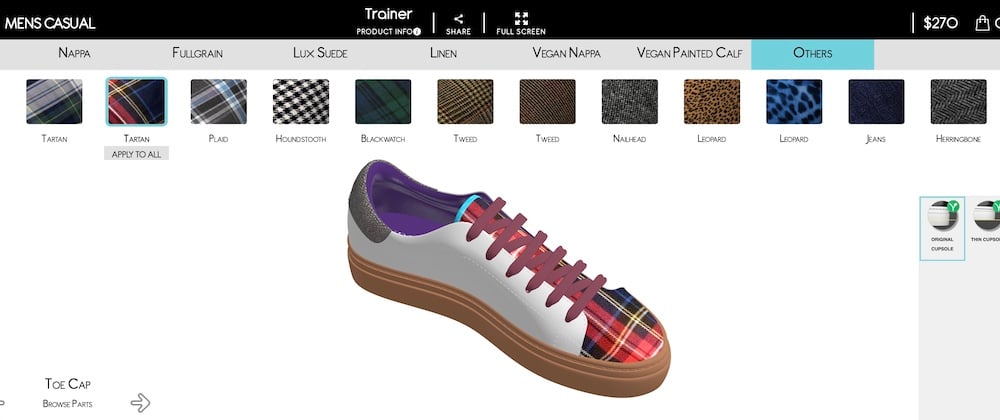custom sneaker idrese