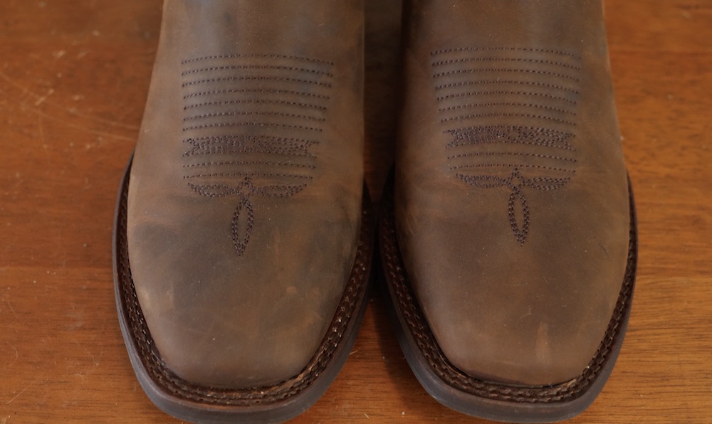 thursday cowboy boots desperado toe ornament