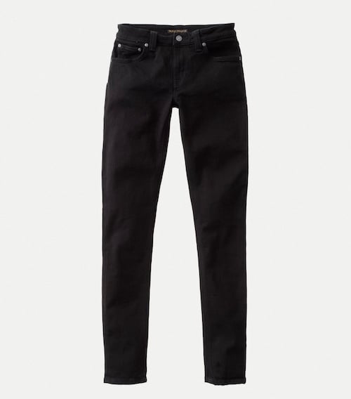 Nudie Jeans' Skinny Lin Black Black