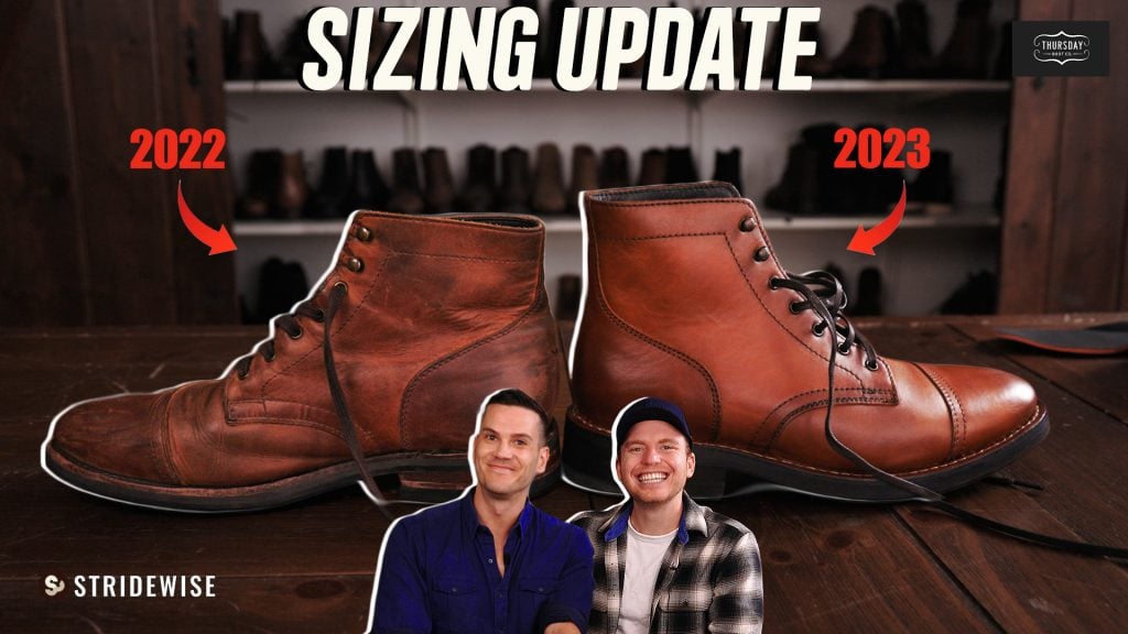 thursday boots sizing, how to size thursday boots