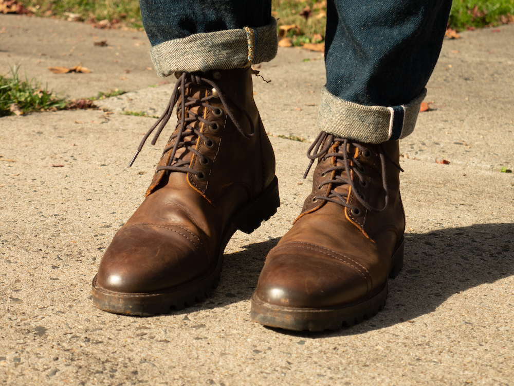 patina boots breaker boot