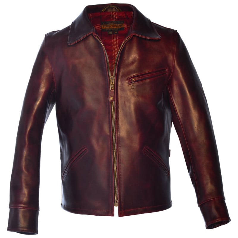 Schott's NYC Horween Steerhide Motorcycle Jacket