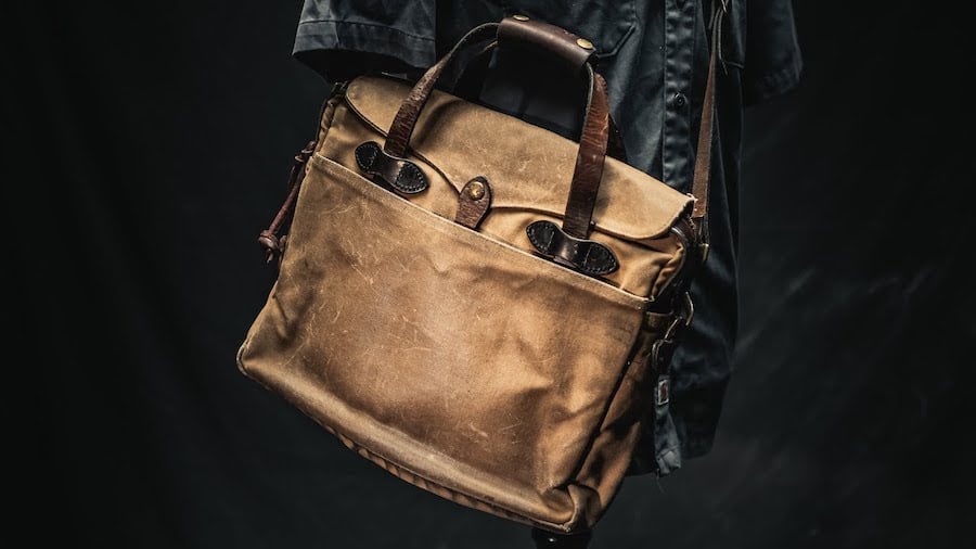 filson rugged twill briefcase