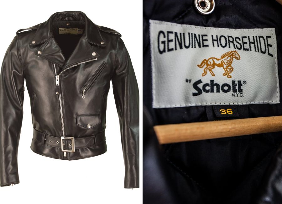 Schott horsehide jacket