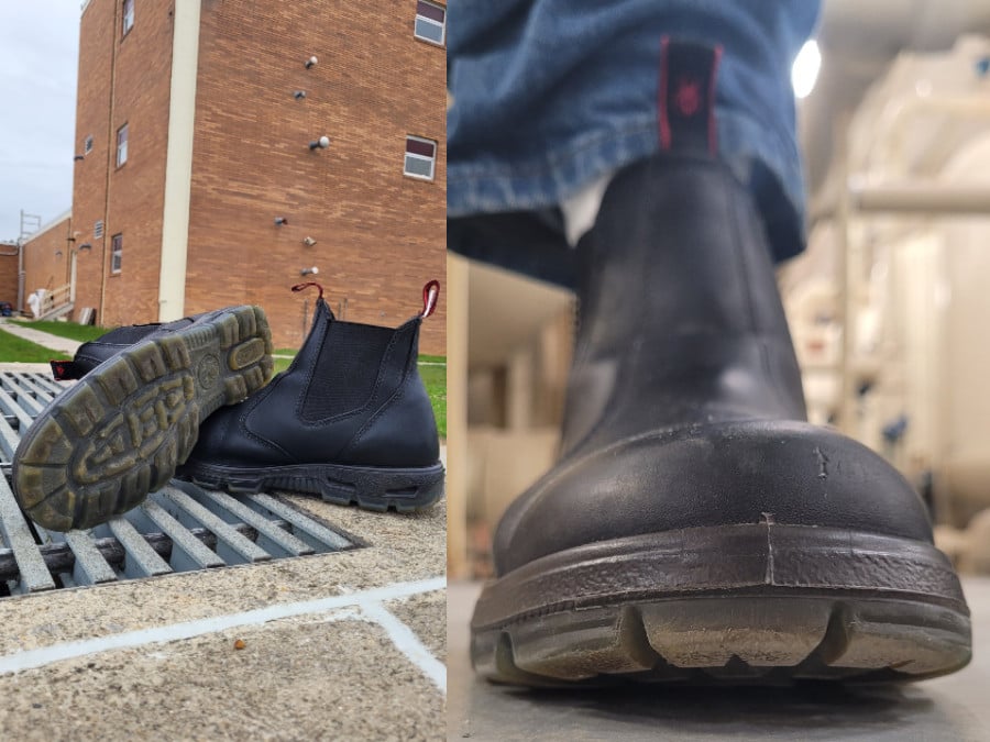 Redback boots easy escape