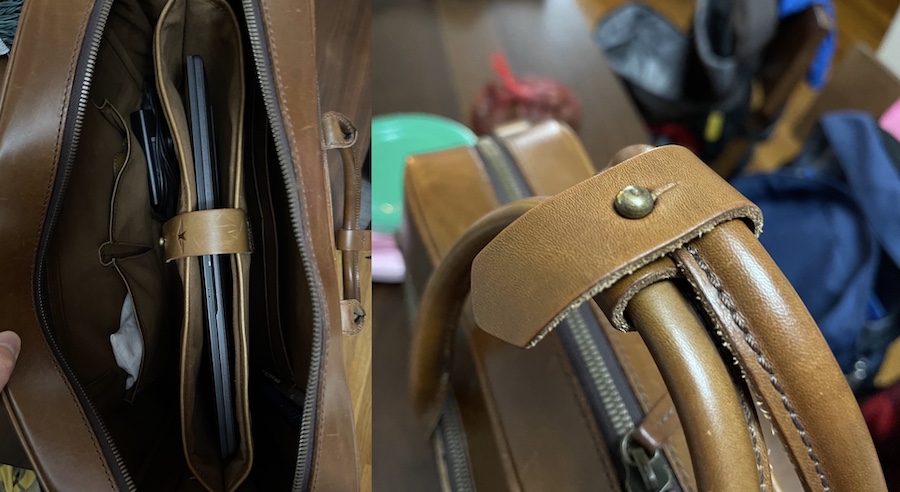 satchel page stud closure