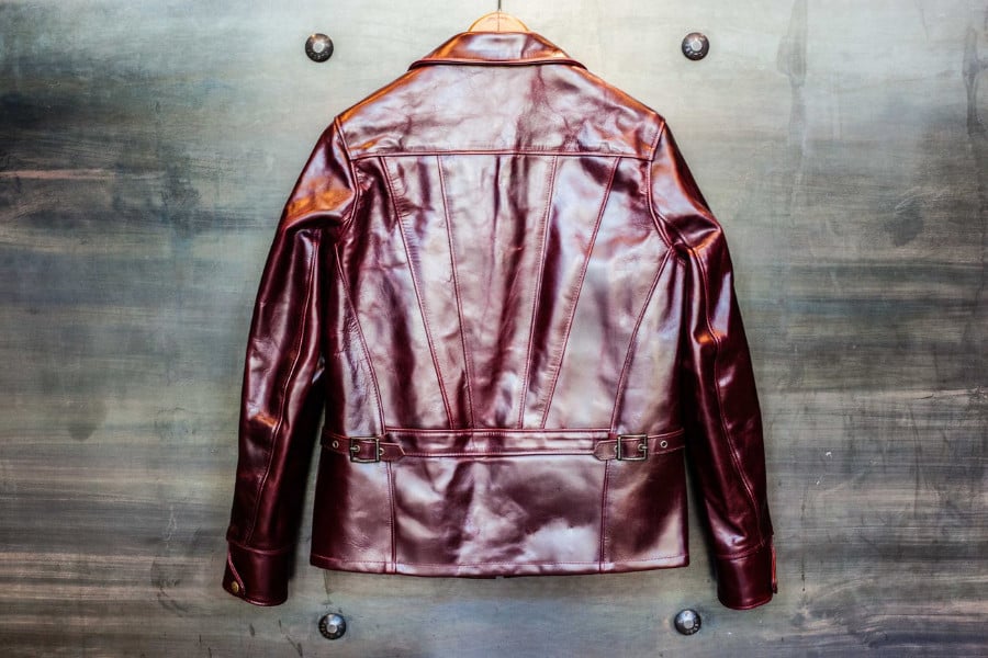 schott heavyweight leather jacket