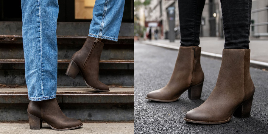 Left: Highline in Rough & Rugged; Right: Highline in Savanna Suede