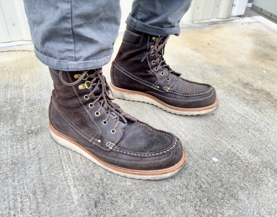 grant stone field boot worn