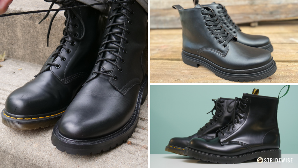 doc marten's alternatives: thursday stomper, goral sharman, and solovair