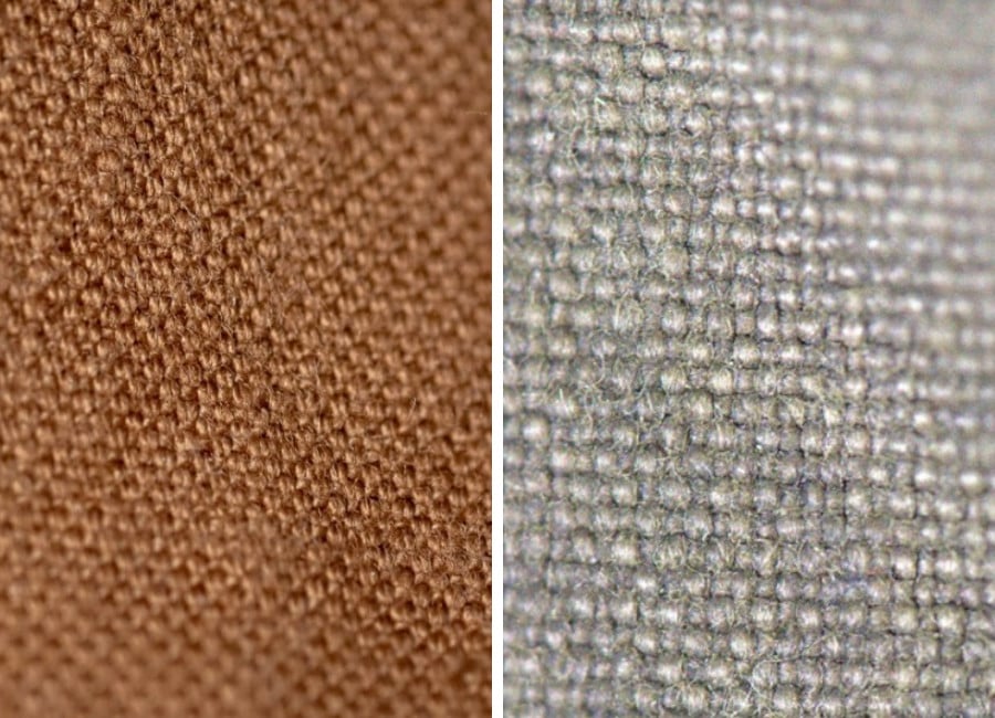 canvas vs twill