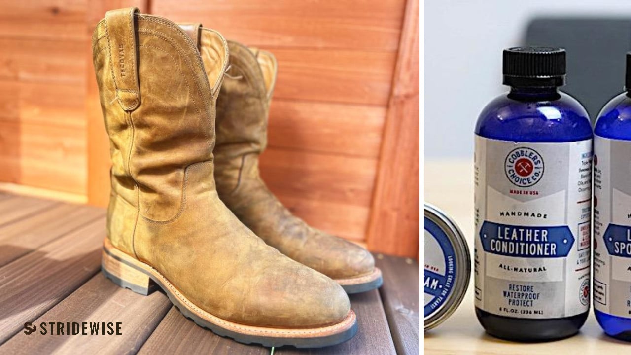 how to clean cowboy boots