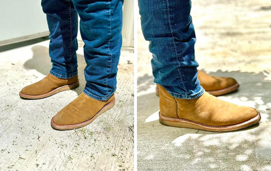 Rhodes Roper Caliber with denim jeans