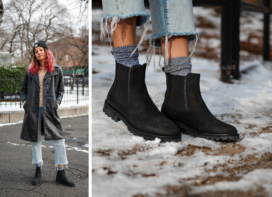 Thursdays Matte Black Legend Chelsea boot