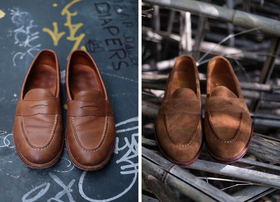 grant stone traveler loafer worn