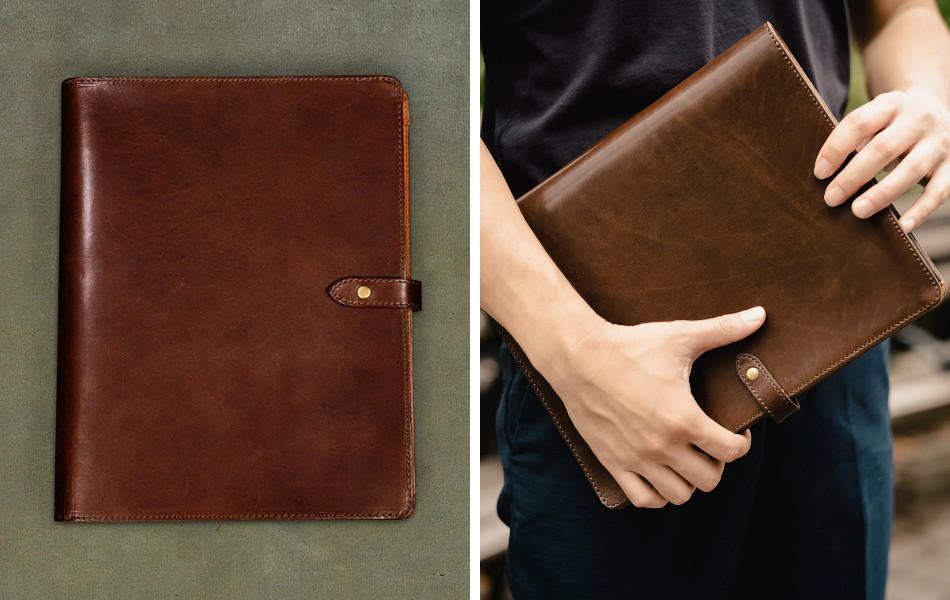 Satchel and Page Leather Padfolio review