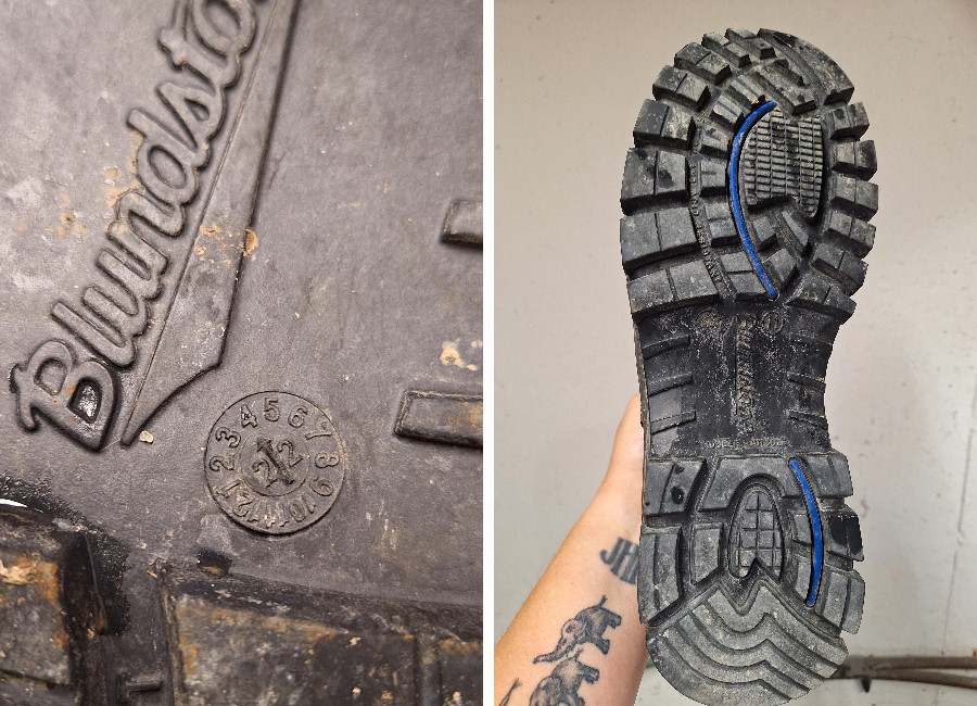 blundstone 990 sole and tread