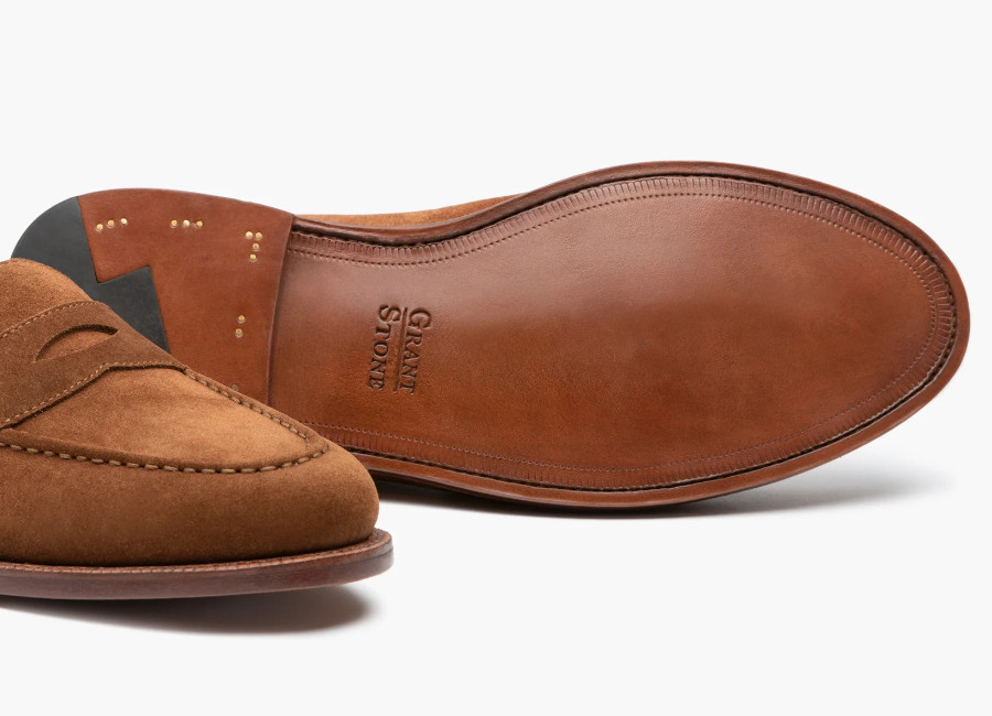 leather sole loafer