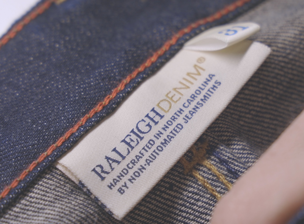 raleigh denim jeans label
