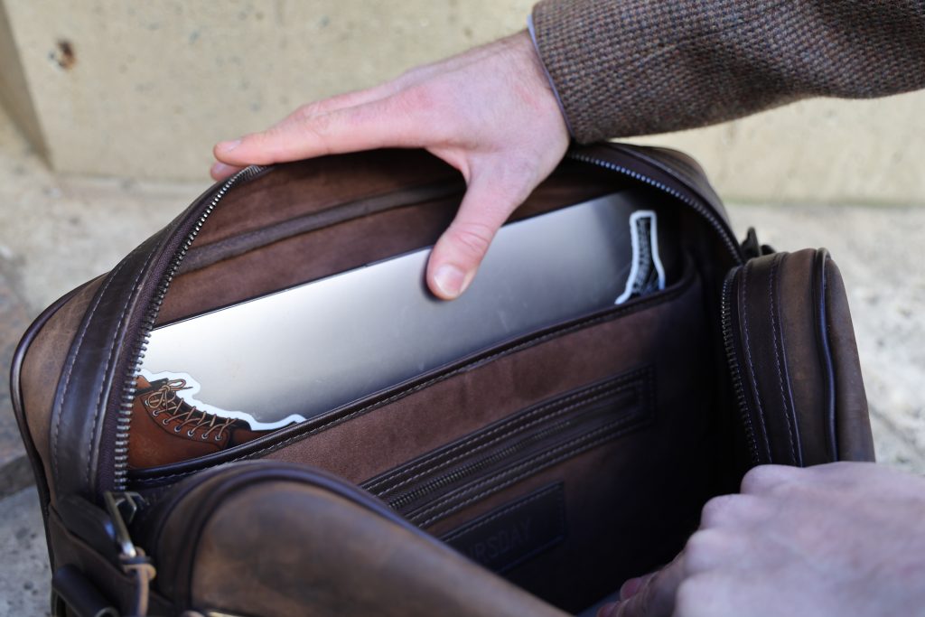 thursday commuter bag interior