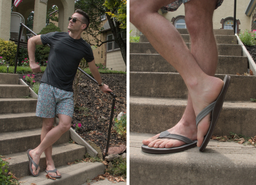 Southern Polished leather sandals