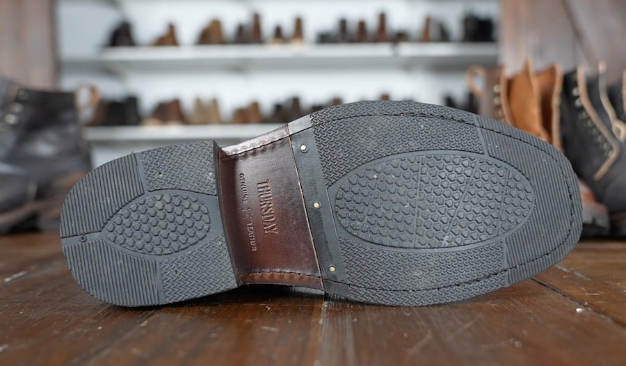 thursday boots' knight sole for chelsea boot