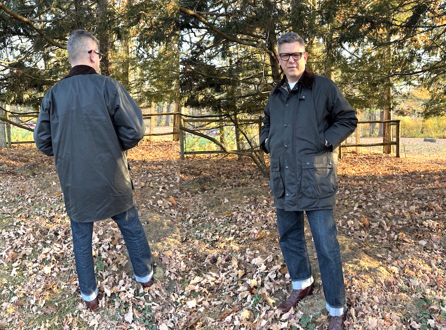 barbour's border jacket