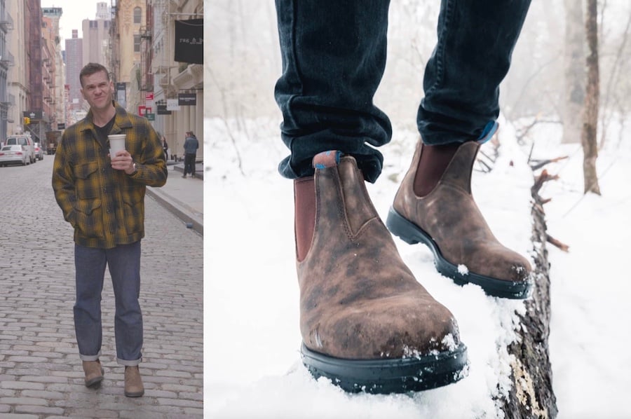 Blundstone winter chelsea boots