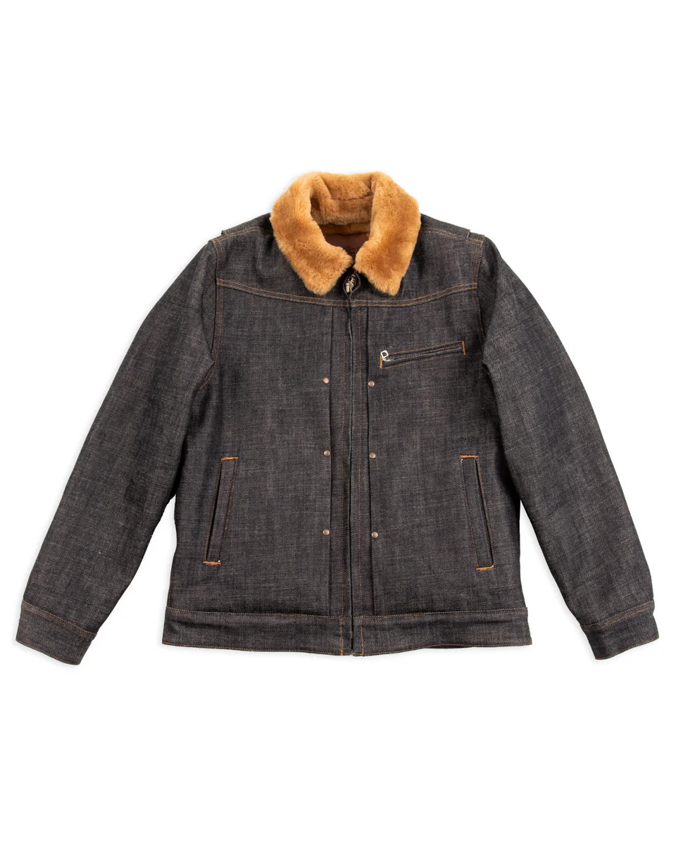 Freenote RJ-2 | 21 Ounce Denim Shearling