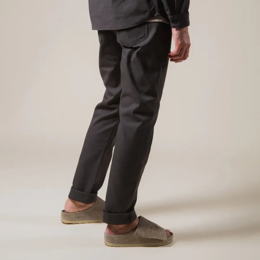 Bp 06 scout pants 9 oz slate selvedge duck canvas benzak