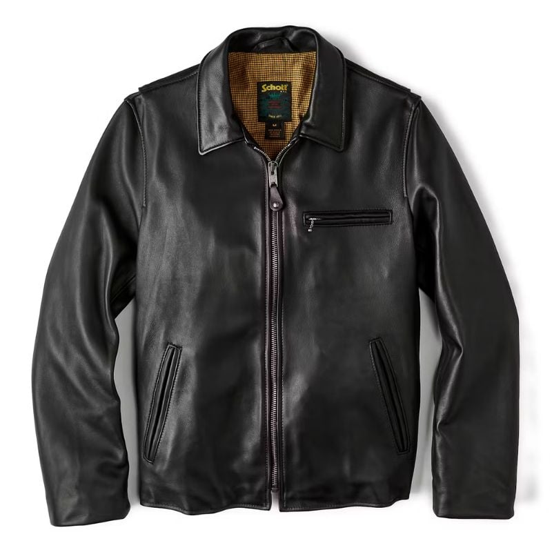 Schott Lambskin Delivery Jacket