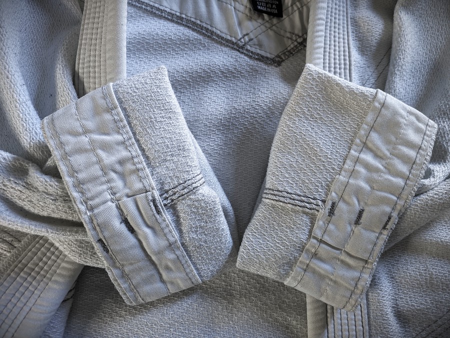 Bjj gi wrist cuff