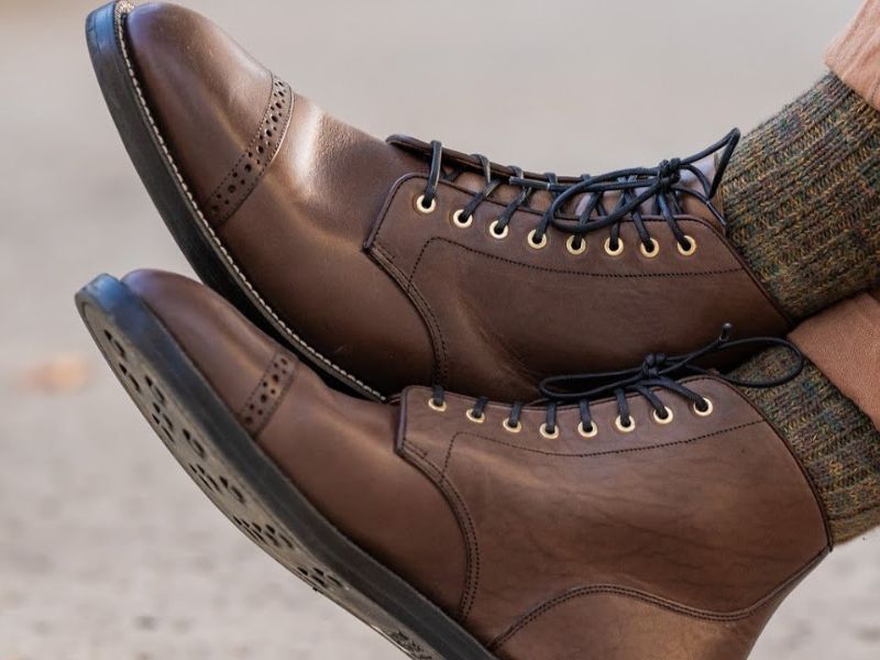 Grant stone garrison leather