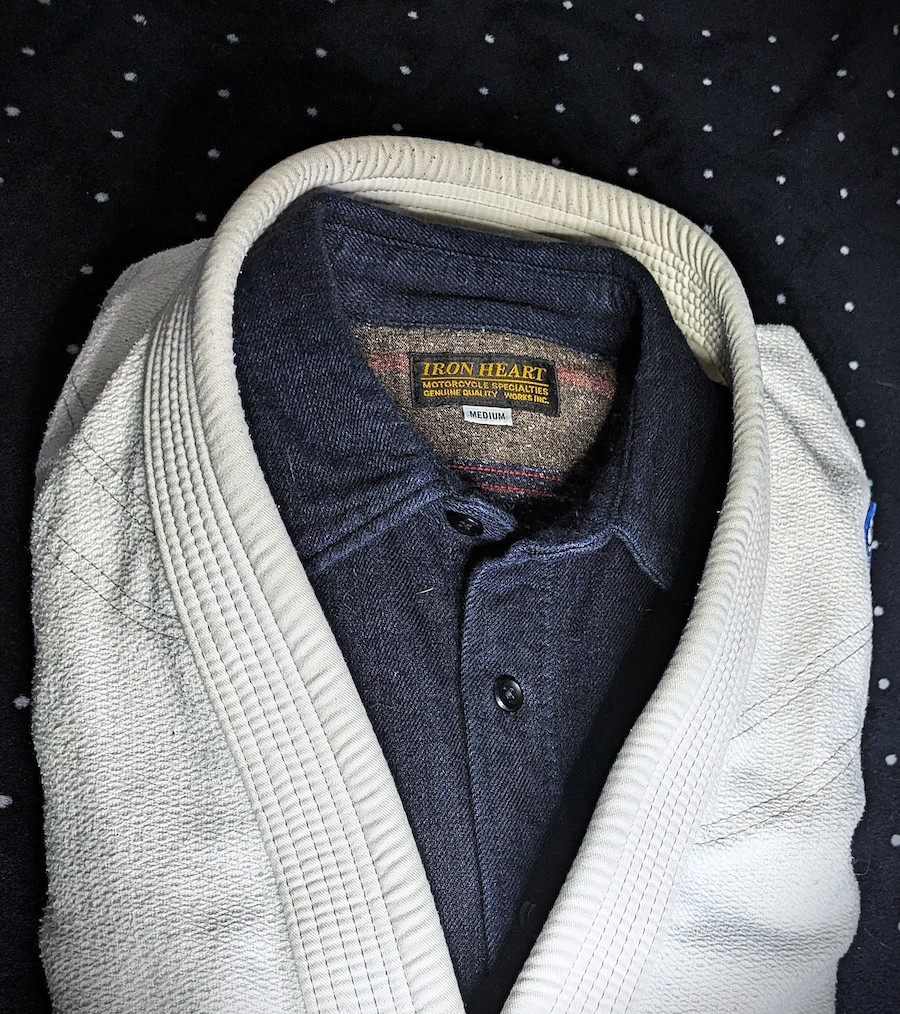 Iron heart and bjj gi