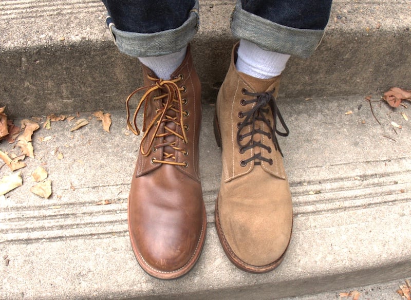 Oak street trench vs field boot