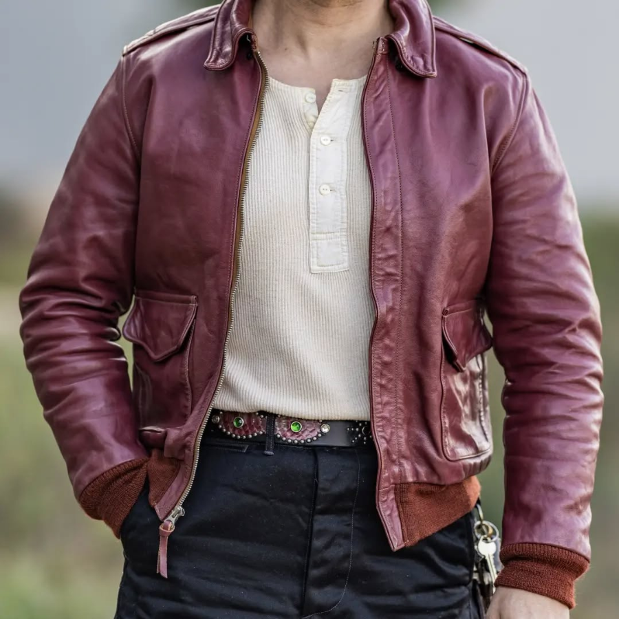 Rainbow country a2 jacket flight jacket